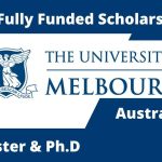 Fully Funded University of Melbourne Scholarships 2025 in Australia